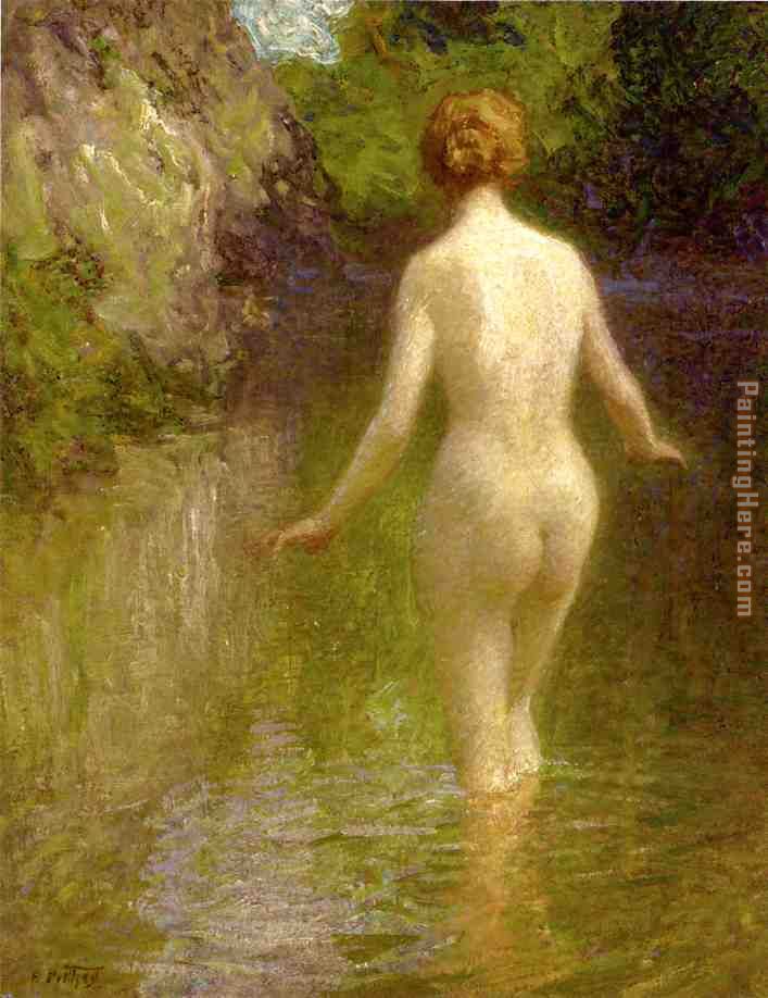 Nude painting - Edward Henry Potthast Nude art painting